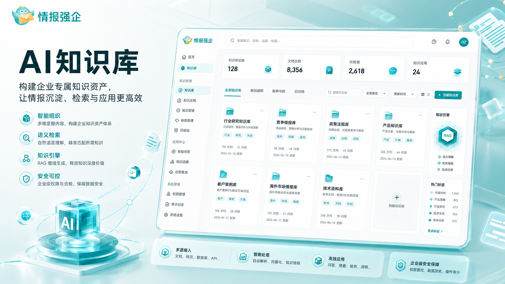情报强企 全球开源商业情报智能监测平台