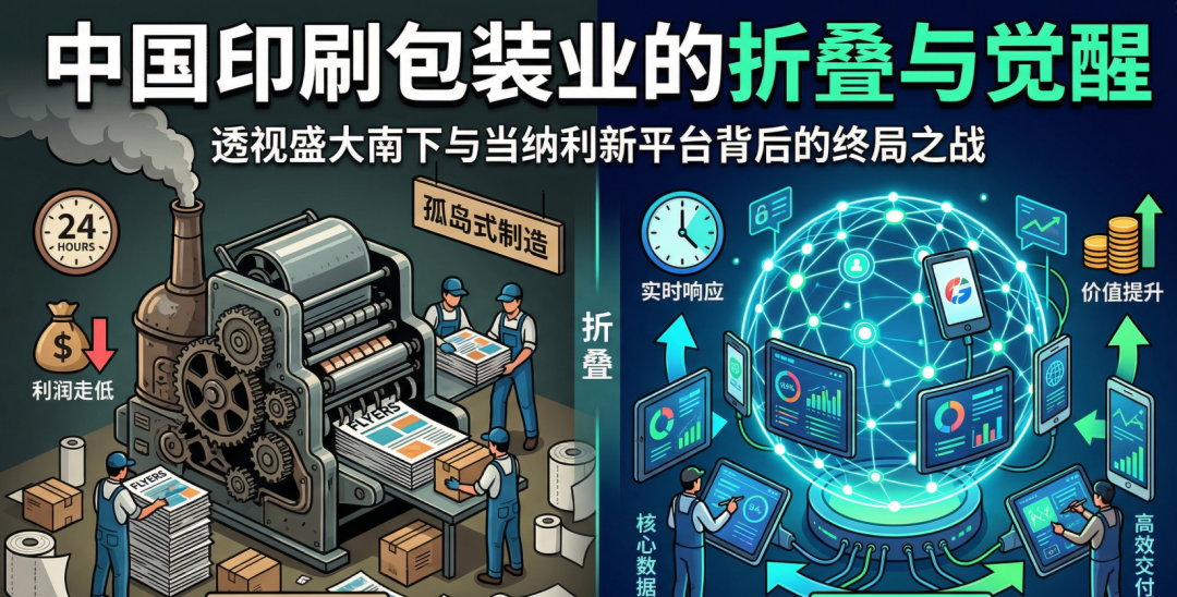 4月8日印刷包装行业呈现出三大结构性变化:商业模式重构、技术轻量化突破和供需环境恶化。盛大印刷南下建厂与当纳利推出“当即装”平台,推动行业从“孤岛式制造”向“网络化生态”转型;德国Koehler推出全球最轻的36gsm热封纸,突破包装行业克重限制,绿色减重成为技术竞争高地;瓦楞纸板库存腰斩与出口退税取消政策叠加,导致供应链成本飙升与行业洗牌加速。全球纸袋市场规模预计从64亿美元扩容至96亿美元,亚太地区领跑包装革命;全球丝网印刷机市场预计到2033年达到126.7亿美元。国内造纸市场风向逆转,玖龙、山鹰等头部企业下调纸张价格,行业供需格局发生深刻变化。出口退税调整倒逼企业向高附加值领域转型,瓦楞纸板库存减半引发纸箱供应短缺风险。