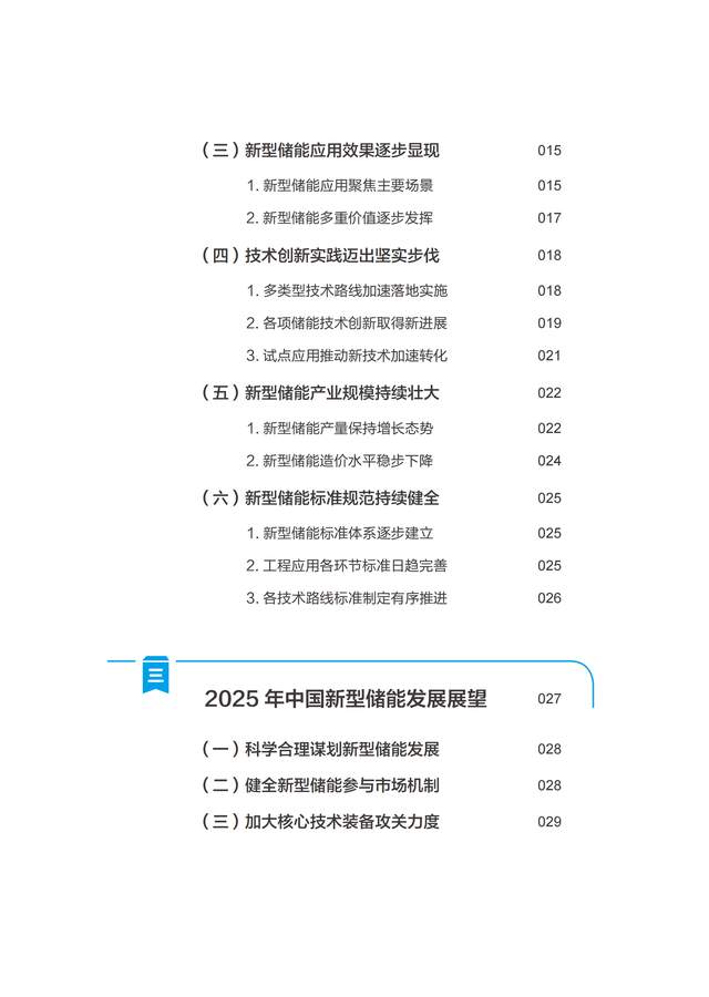 中国新型储能发展报告2025:政策支持持续加码,装机规模迅猛增长,技术创新多点开花,应用场景日益丰富,产业规模持续壮大,标准体系逐步健全。报告强调政策支持、技术创新和标准建设是新型储能发展的关键。未来展望包括规划引领、市场机制完善、技术创新攻关。总体来说,新型储能行业前景广阔,为推动我国清洁能源发展发挥着重要作用。
